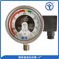 YX-100SF6六氟化硫气体专用压力（密度）表